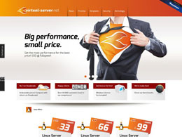 Printscreen du site web http://virtual-server.net/home/